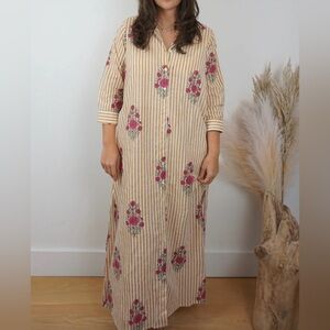 NIBI MTK Caspian Shirt Maxi Dress/Duster